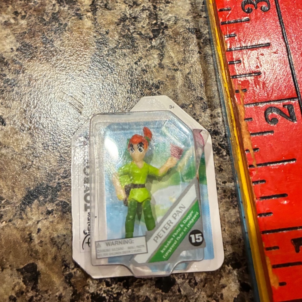 Disney Toybox Peter Pan Miniature Figure Micro Collectible Series 15 New